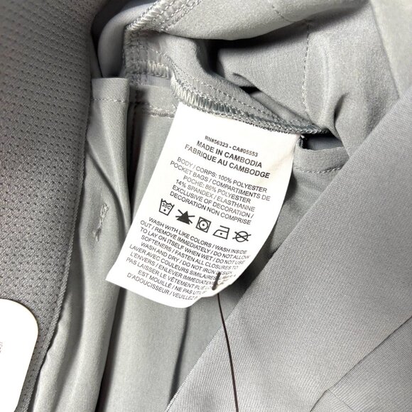 Nike 24.7 Golf PerfectStretch Pants Gray NWT 35x30 Standard Fit $125 MSRP - Picture 5 of 8